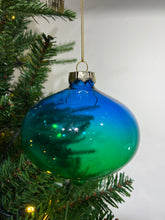 Load image into Gallery viewer, Blue and Green Ombre Bauble
