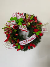 Load image into Gallery viewer, Grinch Themed Wreath