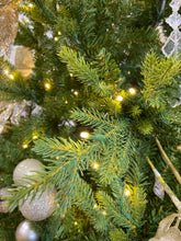 Load image into Gallery viewer, 7.5ft Pre-lit English Pine Christmas Tree
