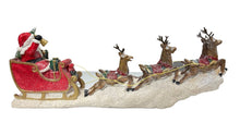 Load image into Gallery viewer, Santa Sleigh &amp; Reindeer